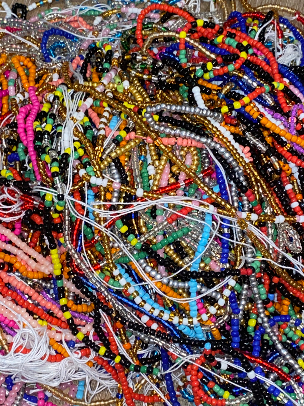 Basic Tie On Waist Beads Grab Bag