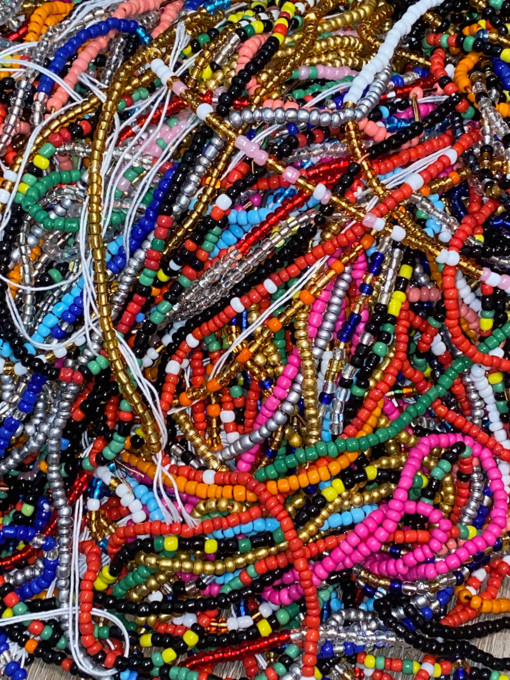 Basic Tie On Waist Beads Grab Bag