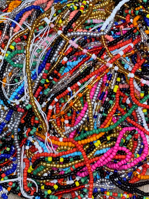 Basic Tie On Waist Beads Grab Bag